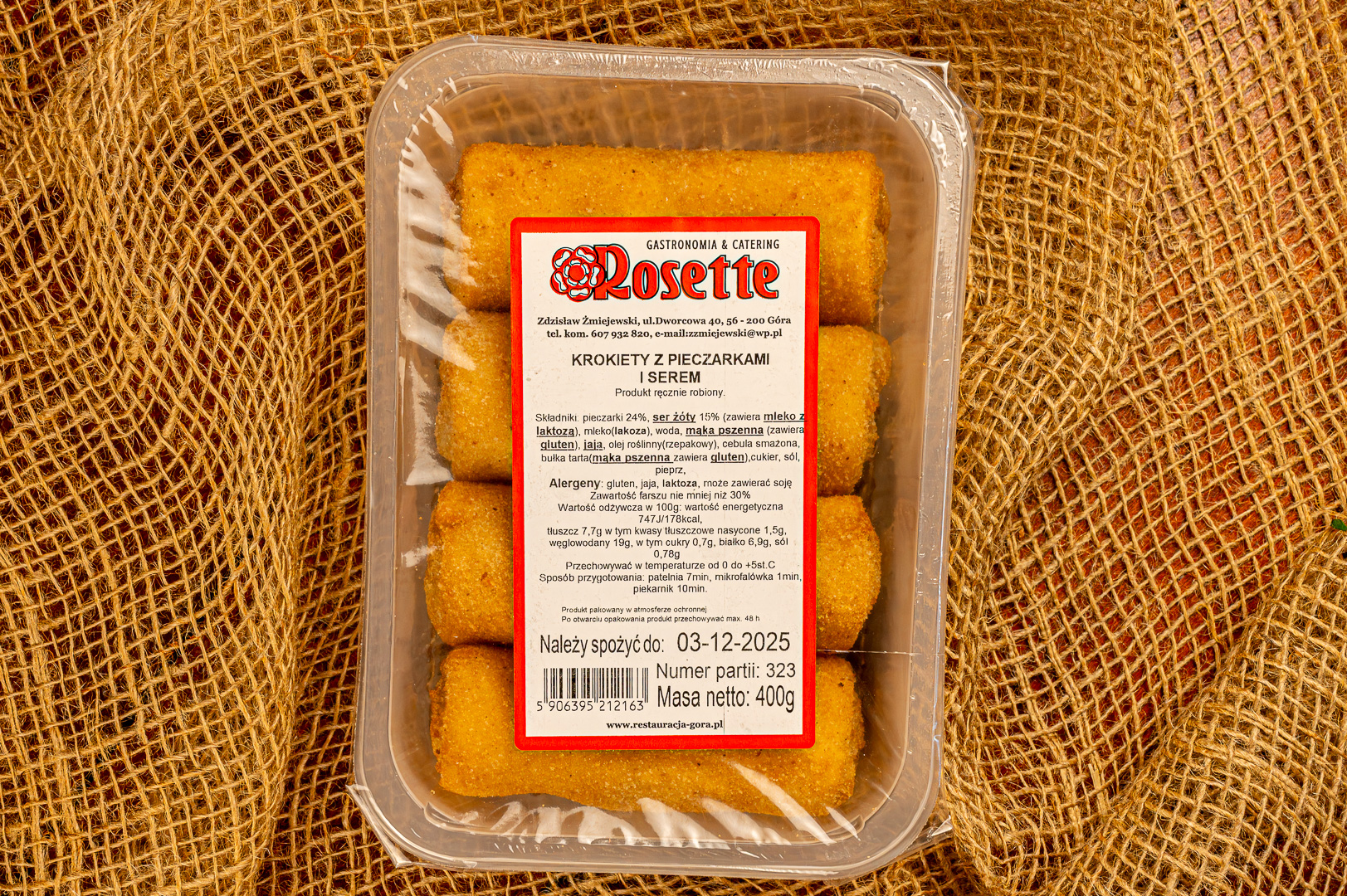 Krokiety z pieczarkami i żółtym serem - obrazek 2