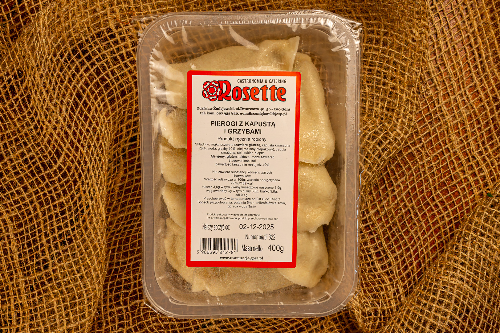 Pierogi z kapustą i grzybami - obrazek 2