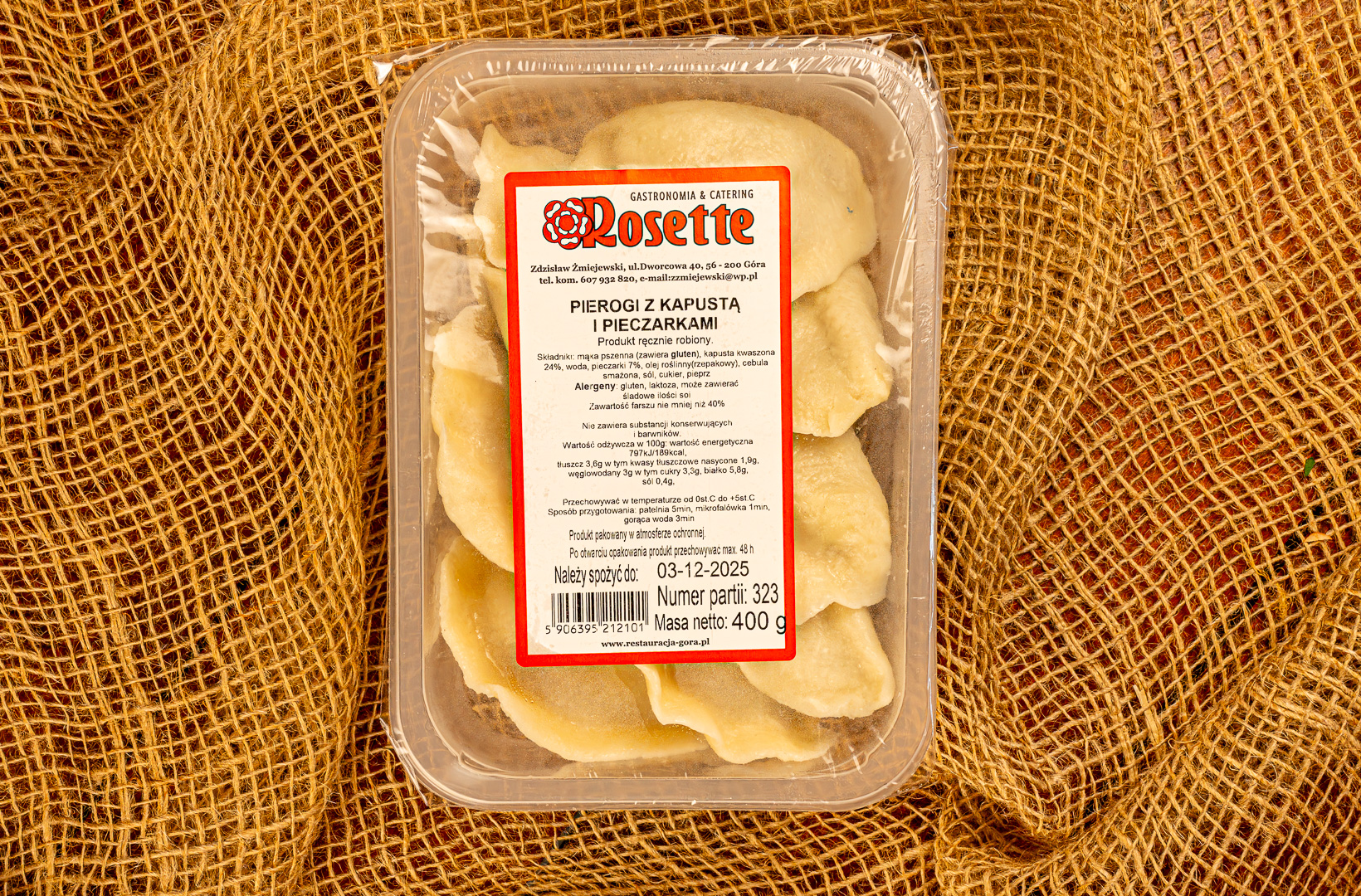 Pierogi z kapustą i pieczarką - obrazek 2