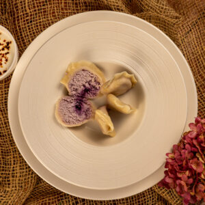 Pierogi z twarogiem i jagodami