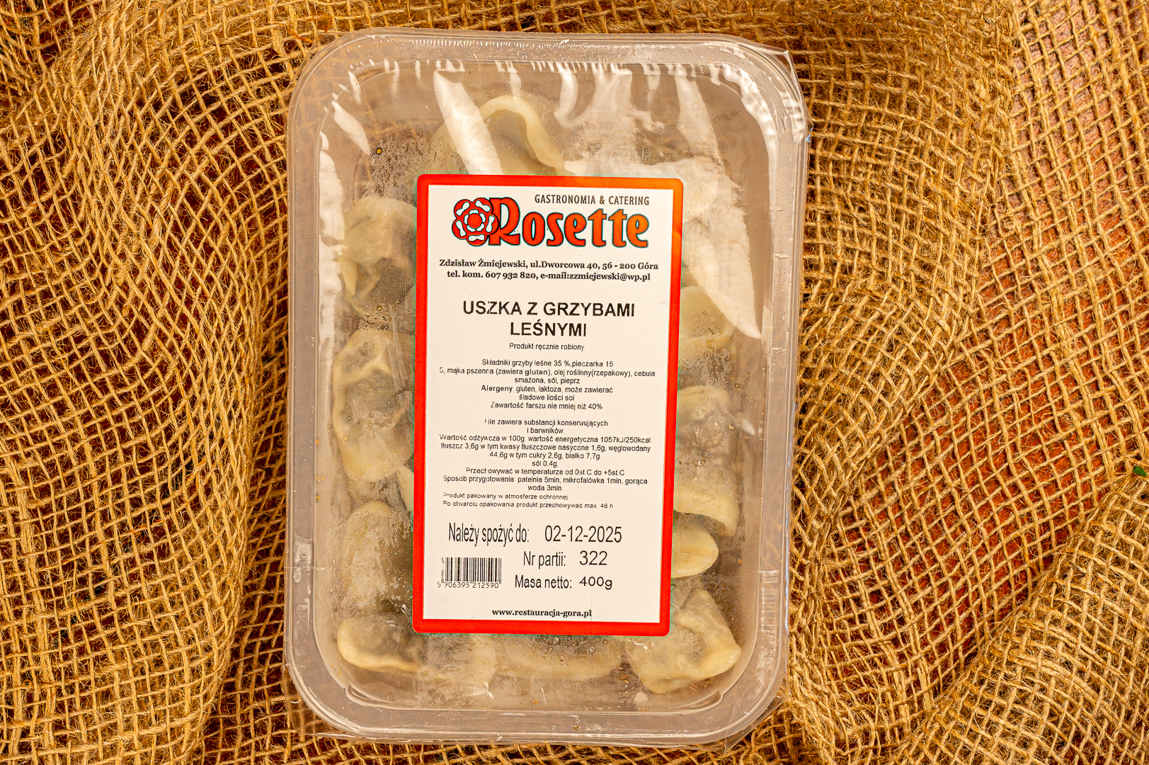 Uszka z grzybami leśnymi - obrazek 2