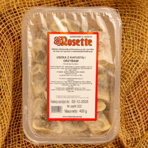 Uszka z kapustą i grzybami